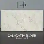 Piedra Tecnológica - Calcatta Silver - 320 cm x 160 cm | 12 mm
