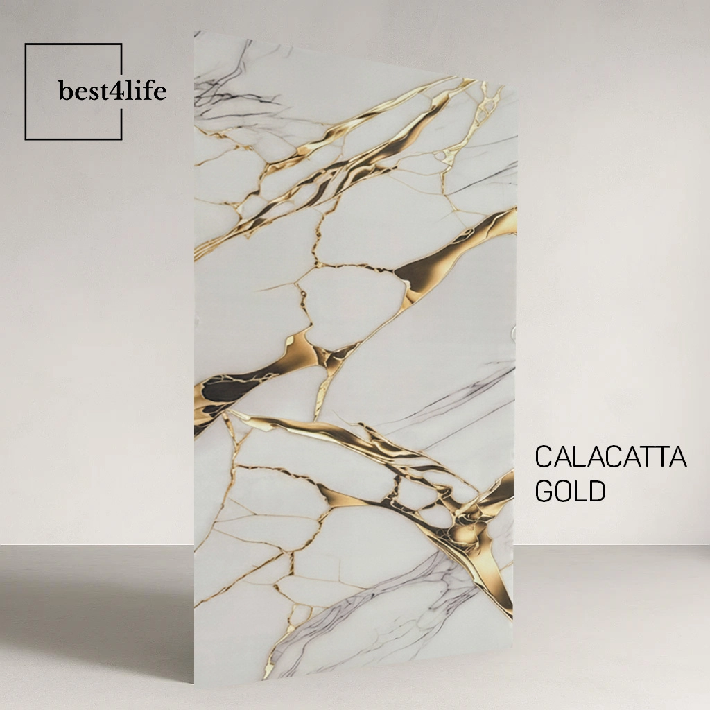 lamina_pvc_calacatta_gold_1b Lamina PVC - Calacatta Gold - 122 cm x 244 cm | 3mm - Imagen 1