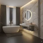 Lamina PVC - Calacatta Gold - 122 cm x 244 cm | 3mm - Imagen 4
