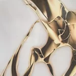 Lamina PVC - Calacatta Gold - 122 cm x 244 cm | 3mm - Imagen 3