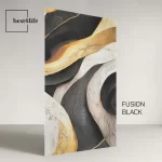 Lamina PVC - Fusion Black - 122 cm x 244 cm | 3mm