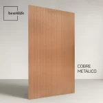 Lamina BCC - Cobre Metálico - 122 cm x 280 cm | 5mm