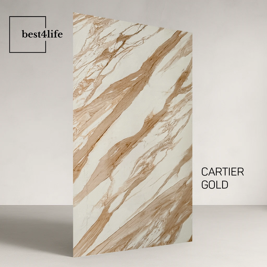 laminaPVC_marmol_cartier_gold Lamina PVC - Cartier Gold - 122 cm x 244 cm | 3mm - Imagen 1