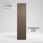 Lambrín Acústico MDF - Walnut