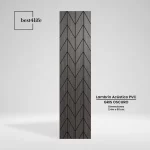 Lambrín Acústico PVC - Gris Oscuro